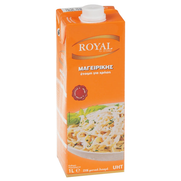 ROYAL ΦΥΤΙΚΗ ΚΡΕΜΑ ΜΑΓΕΙΡΙΚΗΣ (23%) 1lit (10.1.170)