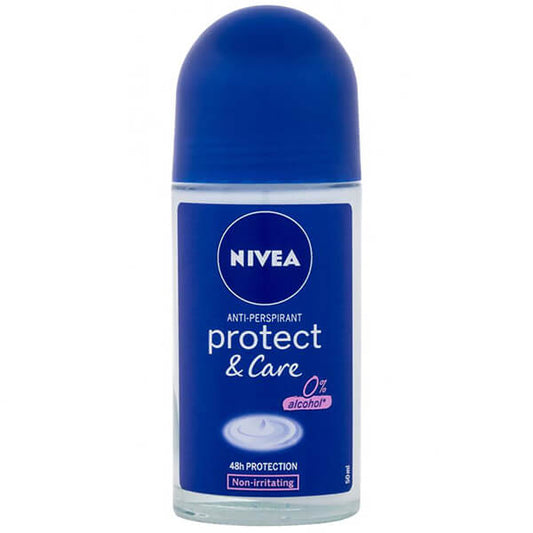 NIVEA ROLL-ON 50ml - (PROTECT & CARE) (ALCOHOL FREE)