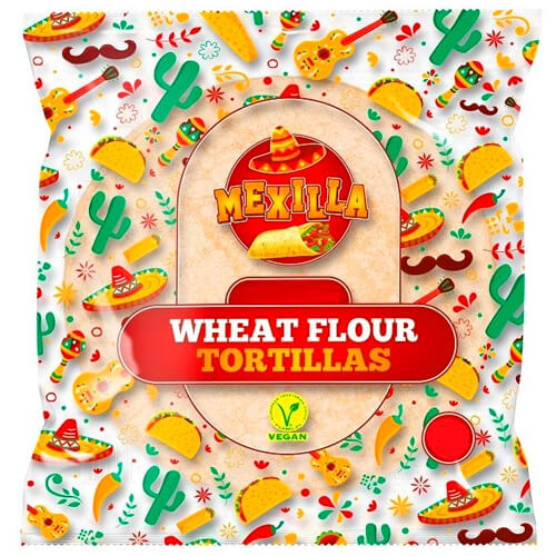 MEXILLA ΤΟΡΤΙΓΙΑ ΣΙΤΟΥ 25cm 360gr. - (6τεμ.)