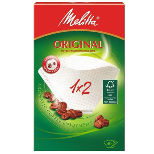 MELITTA 1x2 ΦΙΛΤΡΑ ΚΑΦΕ (40τεμ.)
