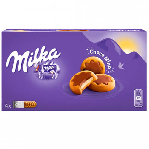MILKA ΜΠΙΣΚΟΤΑ 150gr - (CHOCO MINIS)