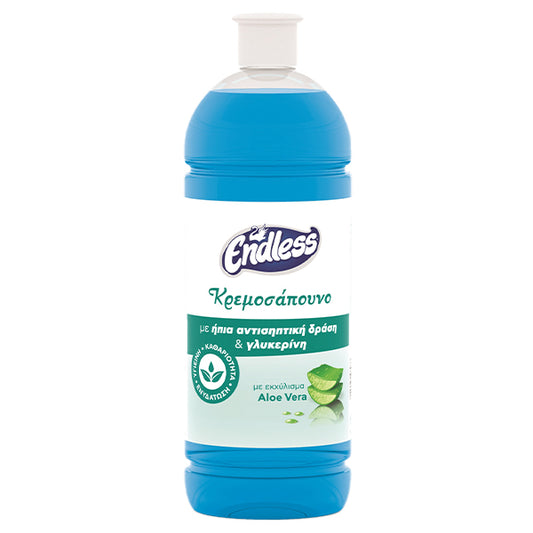ENDLESS ΚΡΕΜΟΣΑΠΟΥΝΟ 1lit - (ALOE VERA) (ΜΕ ΗΠΙΑ ΑΝΤΙΣΗΠΤΙΚΗ ΔΡΑΣΗ)