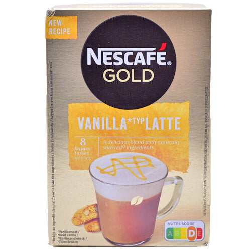 NESCAFE GOLD CAPPUCCINO VANILLA LATTE (8x17gr.) - 136gr.