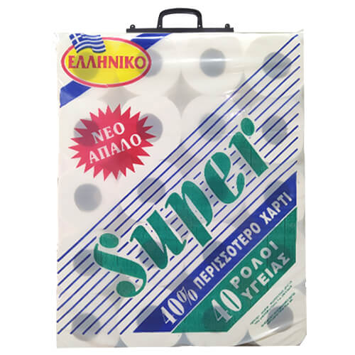 ΧΑΡΤΙ ΥΓΕΙΑΣ SUPER - (40x130gr.)