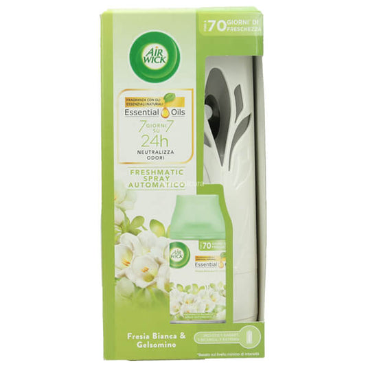 AIR WICK FRESH MATIC ΣΥΣΚΕΥΗ + ΑΝΤ/ΚΟ 250ml - (WHITE FLOWER)