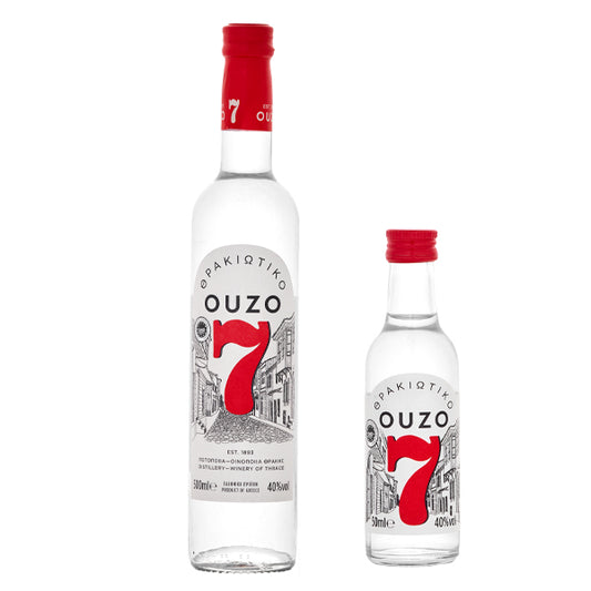 ΘΡΑΚΙΩΤΙΚΟ ΟΥΖΟ 7 500ml (+ 50ml ΔΩΡΟ) - (vol 40%)