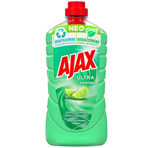 AJAX ΓΕΝ. ΧΡΗΣΗΣ 1lt - (ULTRA ΛΕΜΟΝΙ)