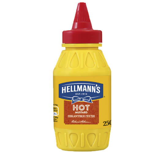 HELLMANN'S ΜΟΥΣΤΑΡΔΑ 250gr. - (ΗΟΤ)