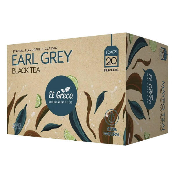 EL GRECO ΤΣΑΙ ΜΑΥΡΟ (20x1,3gr.) - (ΠΕΡΓΑΜΟΝΤΟ)