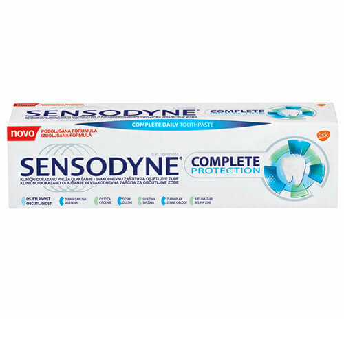 SENSODYNE COMPLETE PROTECTION 75ml - (COOL MINT) (ΟΔΟΝΤΟΚΡΕΜΑ)