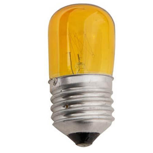 EUROLAMP ΛΑΜΠΑ ΝΥΚΤΟΣ 5W E27 ΚΙΤΡΙΝΗ (2τεμ.) - (800-88173)