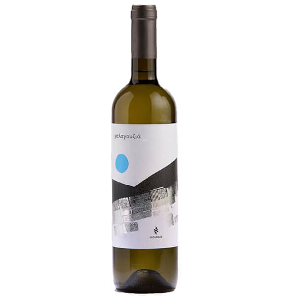 ΖΑΧΑΡΙΑ ΜΑΛΑΓΟΥΖΙΑ ΟΙΝΟΣ 750ml vol 13.5% - (ΛΕΥΚΟΣ)