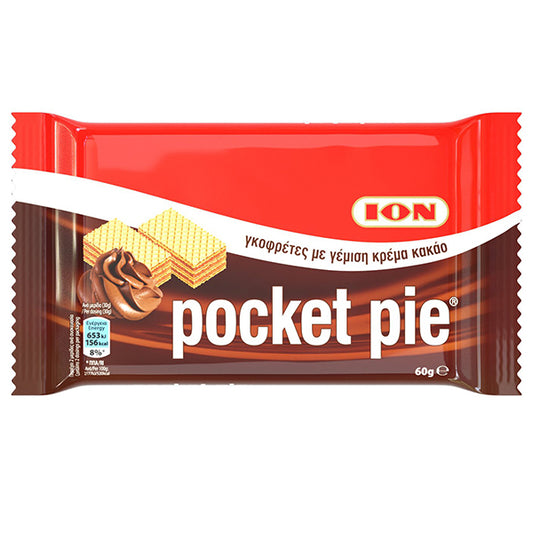 POCKET PIE ΓΕΥΣΗ ΣΟΚΟΛΑΤΑ (10x60gr.) - (ΚΟΥΤΙ) (8418)