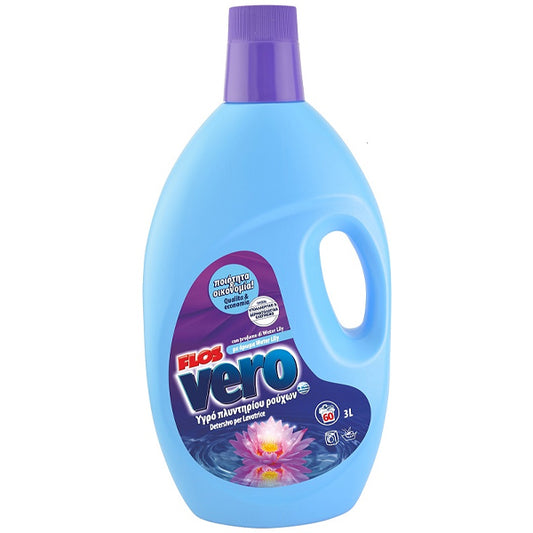 VERO ΥΓΡΟ ΠΛΥΝΤΗΡΙΟΥ ΡΟΥΧΩΝ 3lit - (WATER LILY)