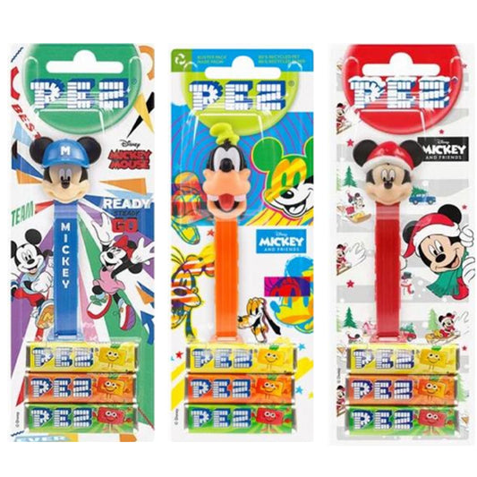 PEZ ΔΙΑΣΚΟΡΠΙΣΤΗΣ ΚΑΙ ΚΑΡΑΜΕΛΑΚΙΑ (2+1τεμ.) - (ΔΙΑΦΟΡΟΙ ΗΡΩΕΣ)