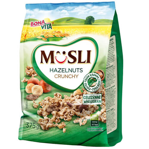 BONA VITA CRUNCHY MUESLI 375gr. - (ΦΟΥΝΤΟΥΚΙ)