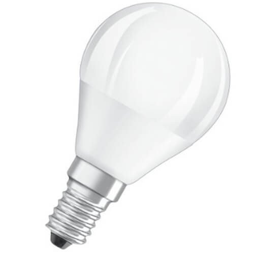 OSRAM ΛΑΜΠΑ LED ΣΦΑΙΡΙΚΗ Ε14 4.9w 2700K - (+ ΕΞΟΔΑ 0.10€) (ΘΕΡΜΟ ΛΕΥΚΟ)
