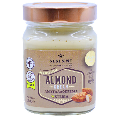 SISINNI ΑΜΥΓΔΑΛΟΚΡΕΜΑ 380gr. - (VEGAN)