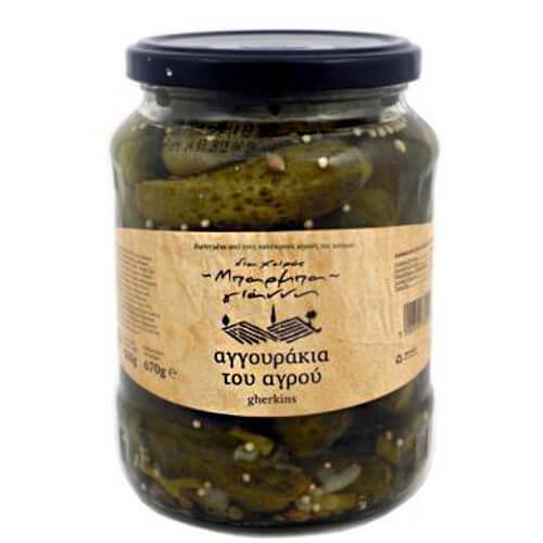 ΜΠΑΡΜΠΑ ΓΙΑΝΝΗΣ ΑΓΓΟΥΡΑΚΙΑ 670gr. - (ΒΑΖO)