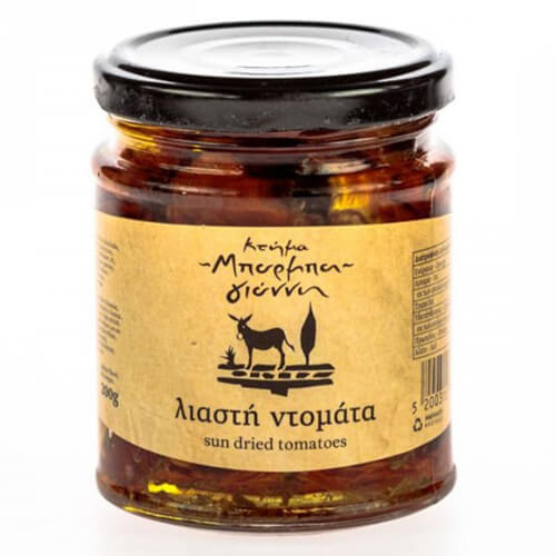 ΜΠΑΡΜΠΑ ΓΙΑΝΝΗΣ ΝΤΟΜΑΤΑ ΛΙΑΣΤΗ ΜΕ ΛΑΔΙ 200gr.