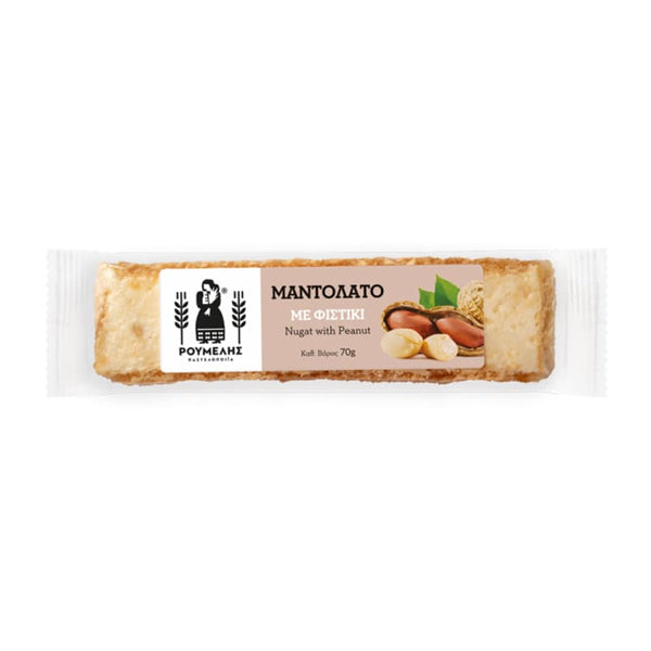 ΡΟΥΜΕΛΗ ΜΑΝΤΟΛATO ΚΑΔΡΟΝΙ 70gr. - (ΜΕ ΦΥΣΤΙΚΙ)