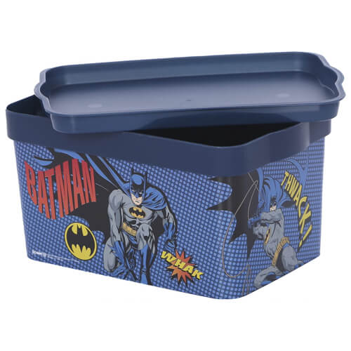 TNS ΦΑΓΗΤΟΔΟΧΕΙΟ ΠΛΑΣΤΙΚΟ BATMAN (21x14x10.5cm) - (TP597-50)