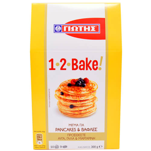 ΓΙΩΤΗΣ 1 2 BAKE ΜΕΙΓΜΑ 300gr. - (PANCAKES & ΒΑΦΛΕΣ)