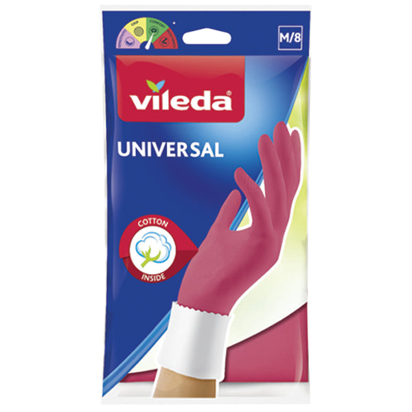 VILEDA ΓΑΝΤΙΑ UNIVERSAL - (ΡΟΖ) (MEDIUM)