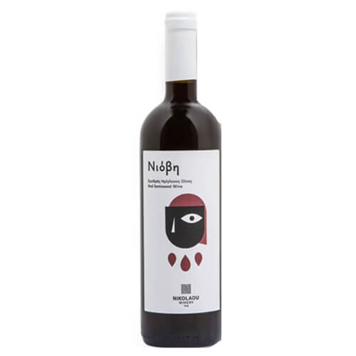 ΝΙΟΒΗ ΚΡΑΣΙ 750ml - (ΕΡΥΘΡΟ ΗΜΙΓΛΥΚΟ)