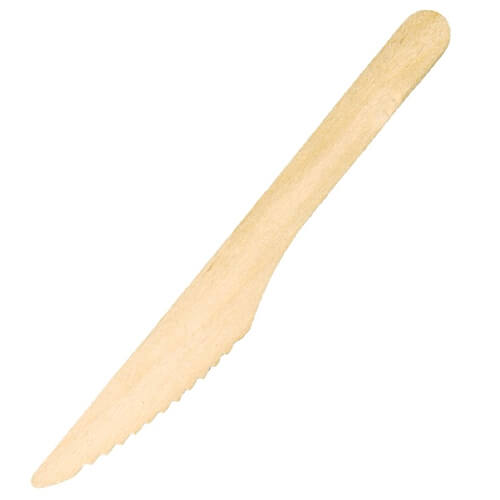 ΞΥΛΙΝΟ ΜΑΧΑΙΡΙ 16cm - (8τεμ.)