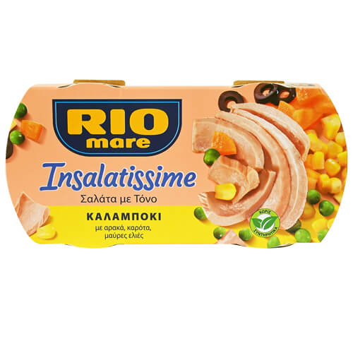 RIO MARE ΤΟΝΟΣ ΠΟΛΥΣΑΛΑΤΑ (2x160gr) - (ΚΑΛΑΜΠΟΚΙ)