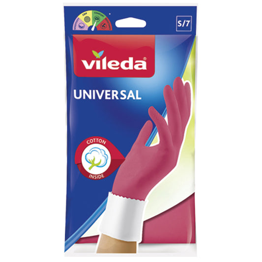 VILEDA ΓΑΝΤΙΑ UNIVERSAL - (ΡΟΖ) (SMALL)