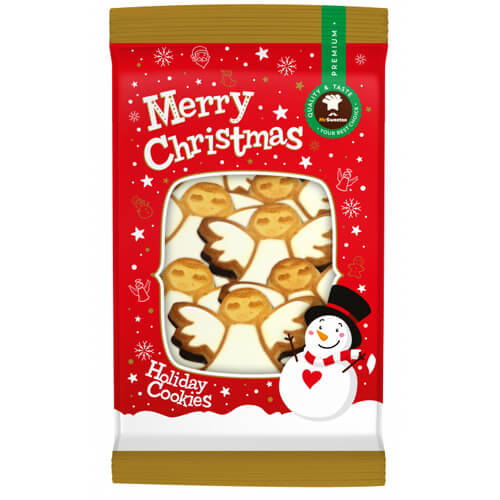 ΧΡΙΣΤΟΥΓΕΝΝΙΑΤΙΚΑ ΜΠΙΣΚΟΤΑ 200gr. - (ΑΓΓΕΛΟΙ)