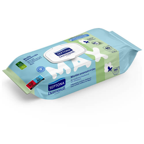 SEPTONA ΜΩΡΟΜΑΝΤΗΛΑ DERMASOFT (60τεμ.) - (MAX)