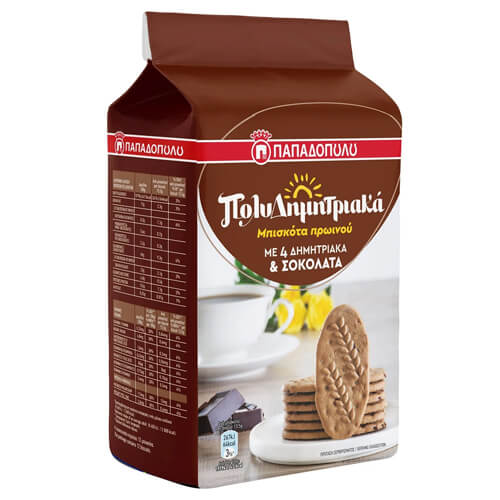 ΠΑΠΑΔΟΠΟΥΛΟΥ ΠΟΛΥΔΗΜΗΤΡΙΑΚΑ 160gr. - (ΣΟΚΟΛΑΤΑ)