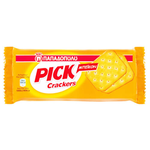 ΠΑΠΑΔΟΠΟΥΛΟΥ PICK CRACKERS 100gr. - (BACON)