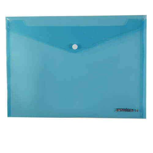 PREMIUM ΦΑΚΕΛΟΣ ME ΚΟΥΜΠΙ Α4 - (ΓΑΛΑΖΙΟ)