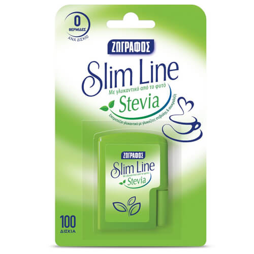 ΖΩΓΡΑΦΟΣ SLIM LINE STEVIA 100 ΔΙΣΚΙΩΝ