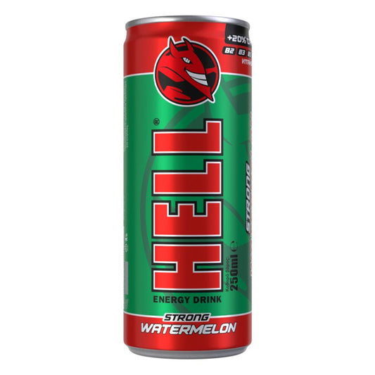 HELL ENERGY DRINK 250ml - (STRONG WATERMELON )