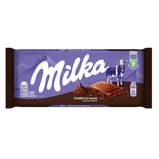 MILKA ΣΟΚΟΛΑΤΑ 100gr - (CHOCOLATE DESERT)