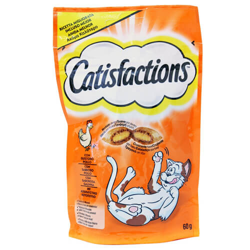 CATISFACTIONS ΓΑΤΟΤΡΟΦΗ ΚΡΟΚΕΤΑ 60gr. - (ΚΟΤΟΠΟΥΛΟ)