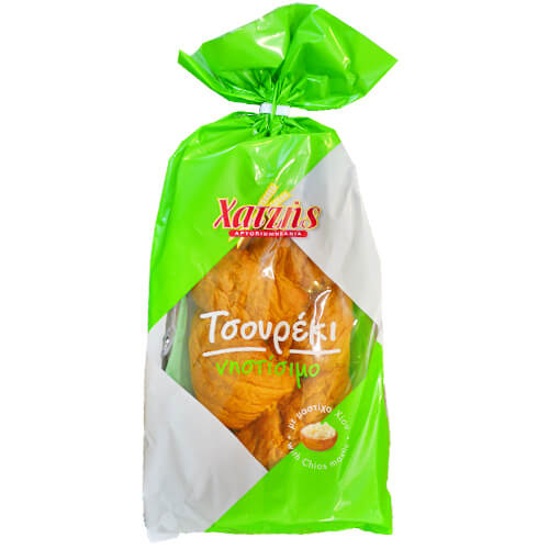 ΧΑΤΖΗΣ ΤΣΟΥΡΕΚΙ ΝΗΣΤΙΣΙΜΟ 450gr.