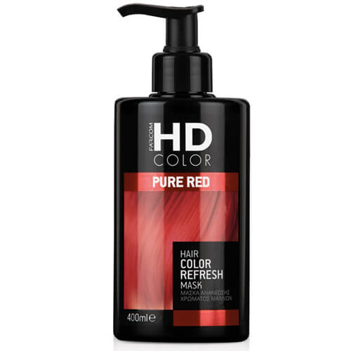 FARCOM HD ΜΑΣΚΑ ΑΝΑΝΕΩΣΗΣ ΧΡΩΜΑΤΟΣ 400ml - (RED)