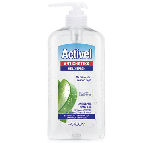 FARCOM ACTIVEL GEL ΚΑΘΑΡΙΣΜΟΥ ΧΕΡΙΩΝ 1lit