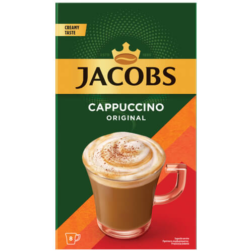 JACOBS STICKS CAPPUCCINO (8τεμ. x 11,6gr.) - (ORIGINAL)