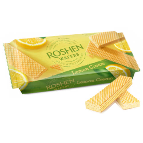 ROSHEN ΓΚΟΦΡΕΤΑ 216gr. - (LEMON CREAM)