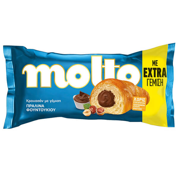 MOLTO ΚΡΟΥΑΣΑΝ 98gr. - (ΠΡΑΛΙΝΑ)