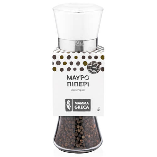 MAMMA GRECA ΜΑΥΡΟ ΠΙΠΕΡΙ 90gr. - (ΒΑΖΟ ΜΕ ΜΥΛΟ)