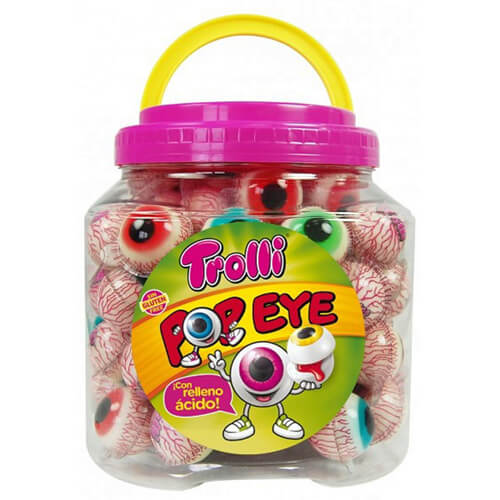 TROLLI ΖΑΧΑΡΩΤA POP EYE (80x18,8gr)