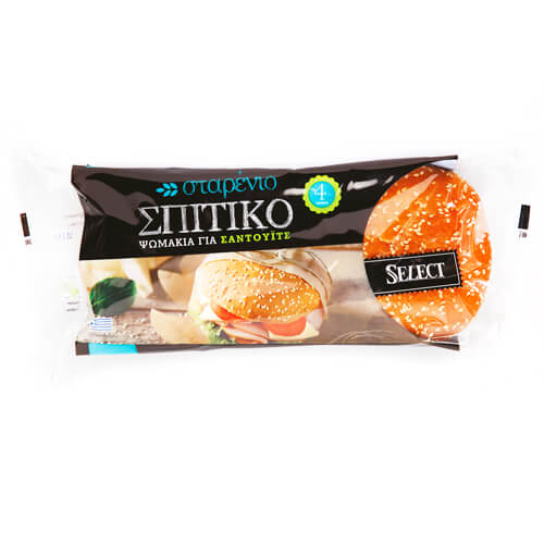 SELECT ΨΩΜΑΚΙ LARGE ΜΕ ΣΟΥΣΑΜΙ (4τμχ.) - (ΣΤΑΡΕΝΙΟ)
